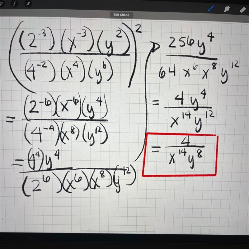 Which is the simplified form of the expression​ below. Please help-example-1