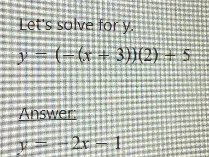 What steps transform the graph of y = x? to y = -(x + 3)2 + 5? translate 3 units to-example-2