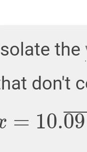 1.1x - 2 = 9.1 what is x-example-1