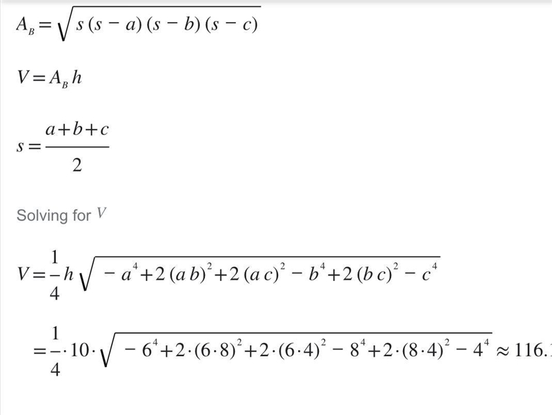 Find the volume of the solid below.-example-1