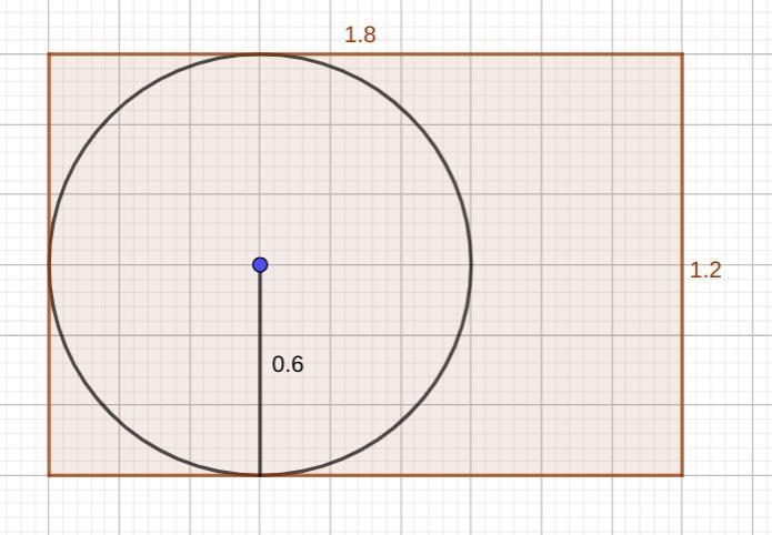 What is the radius of the largest tabletop that could be cut?-example-1