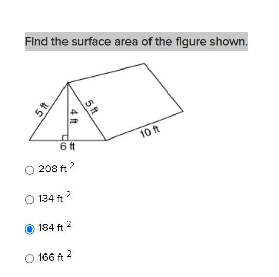 Find area 6ft 8ft 4ft 5ft 5ft 4ft-example-1