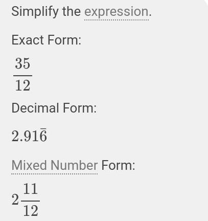 3 1/3 + (-2 1/4) + 1 5/6 = ?​-example-1