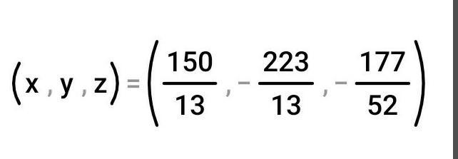 2x-y+8z=13 3x+4y+52=18 5x-2y-72=20​-example-1