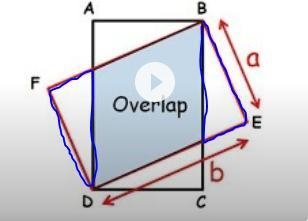 HELP ME PLEASE I HAVE NO IDEA WHAT IM DOING how do you find the area of overlap???-example-1