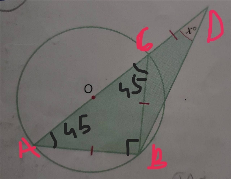 Find the value of Angle X-example-1