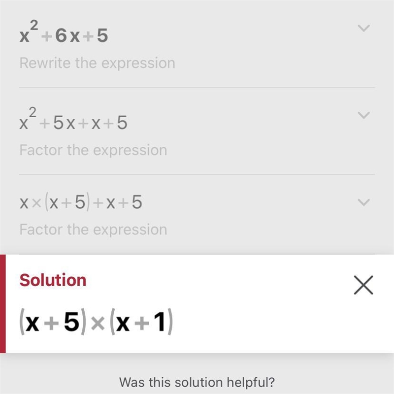 Factor x^2+6x+5 helppp im not that smart lol-example-1