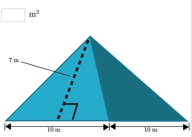 Ben made a model (shown below) of the square pyramid he plans to build when he grows-example-1