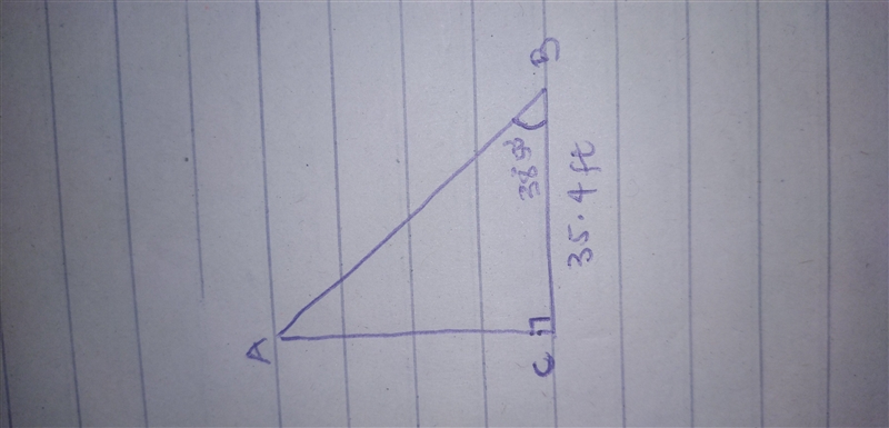 Resuelve los siguientes triángulos rectángulos encontrando todos los datos faltantes-example-1