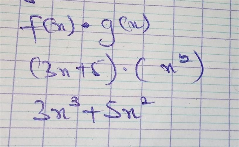 The domain for f(x) and g(x) is the set of all real numbers. Let f(x) = 3x + 5 and-example-1