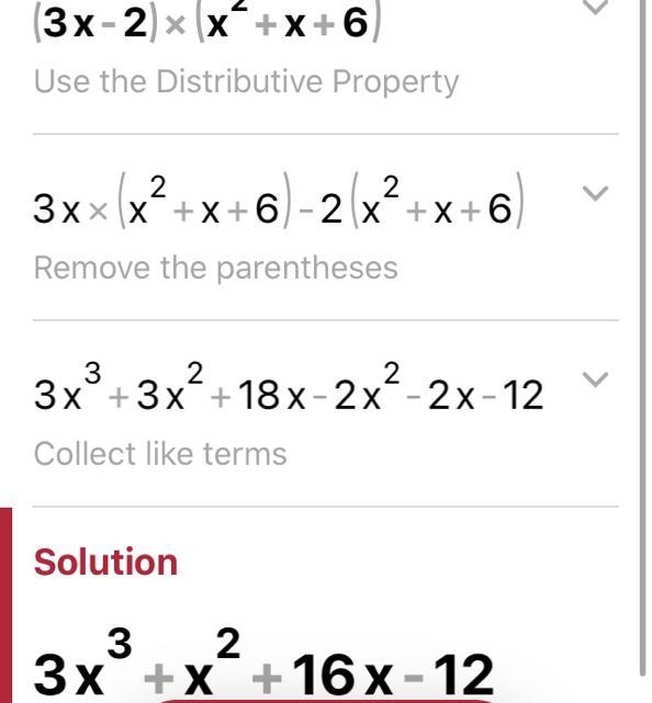 (3x-2) (x²+x+6) HELP-example-1