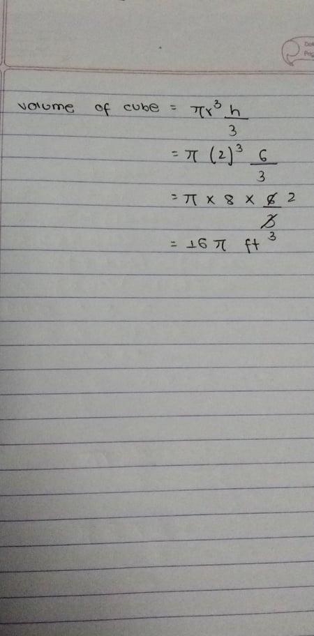 Volume of cone round to the nearest 10th-example-1