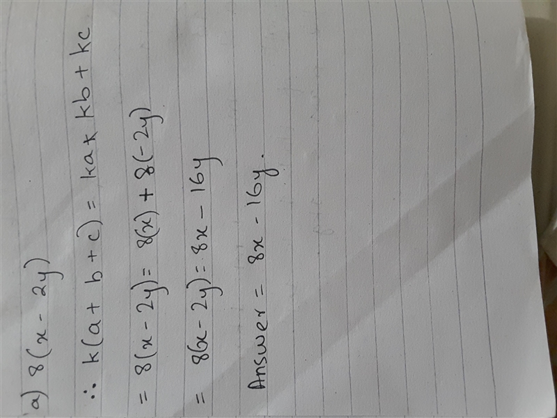 Expand the following: a) 8(×-2y)​-example-1