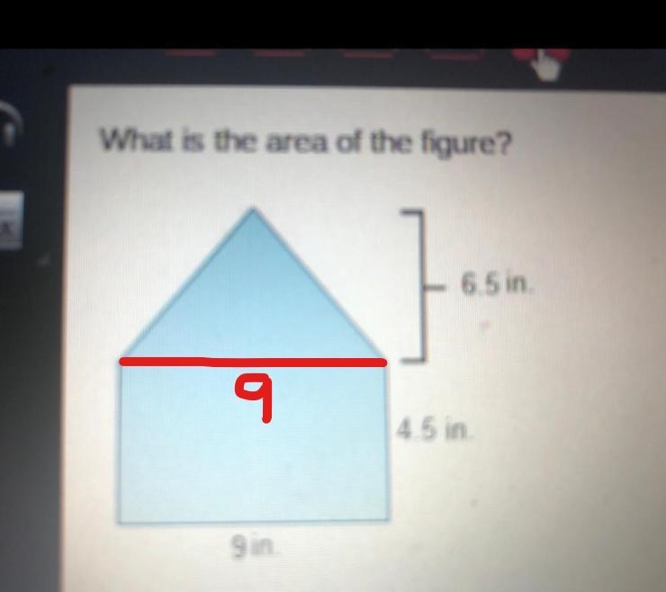 What is the area of the figure, 100 points pls hurry-example-1