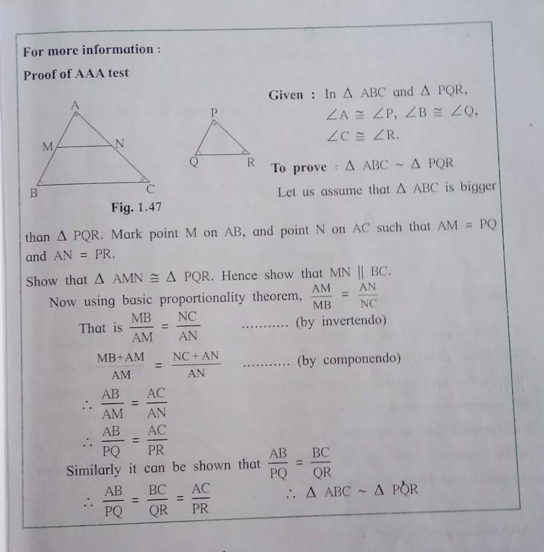 What are the three theorems we can use to show that two triangles are similar? Draw-example-1