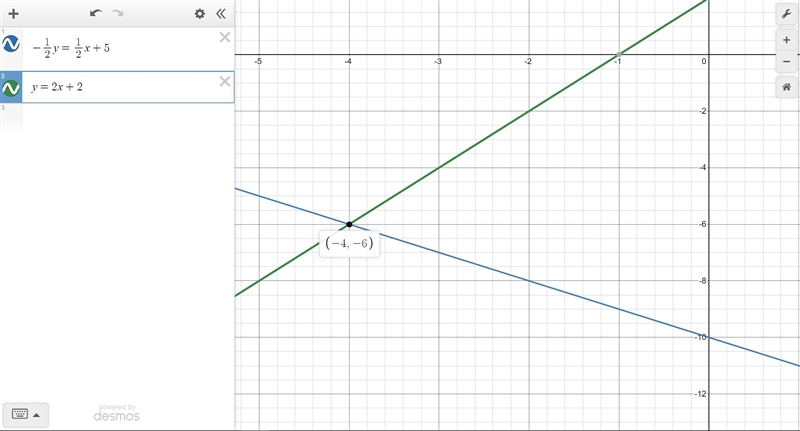 Negative StartFraction one-half EndFraction y equals StartFraction one-half EndFraction-example-1