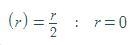 What is the inverse function of f (r) = r/2?-example-1