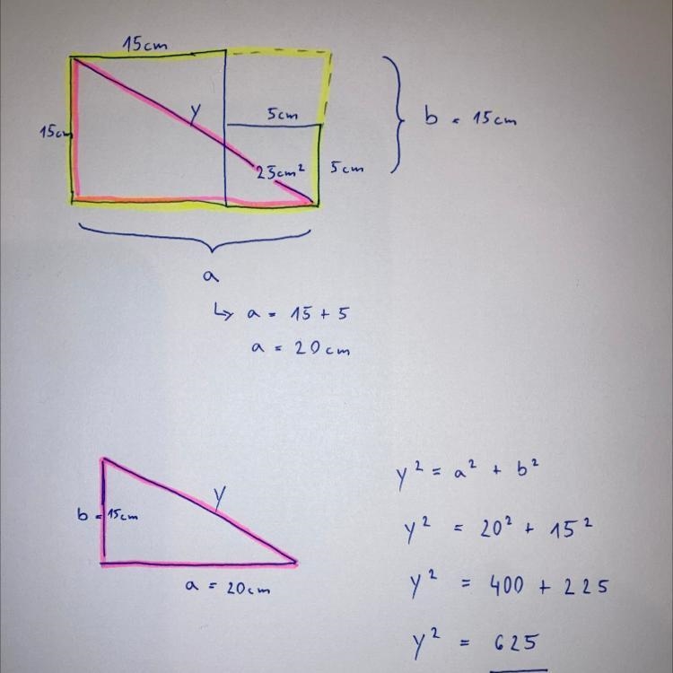 Help.Find the length of y-example-1