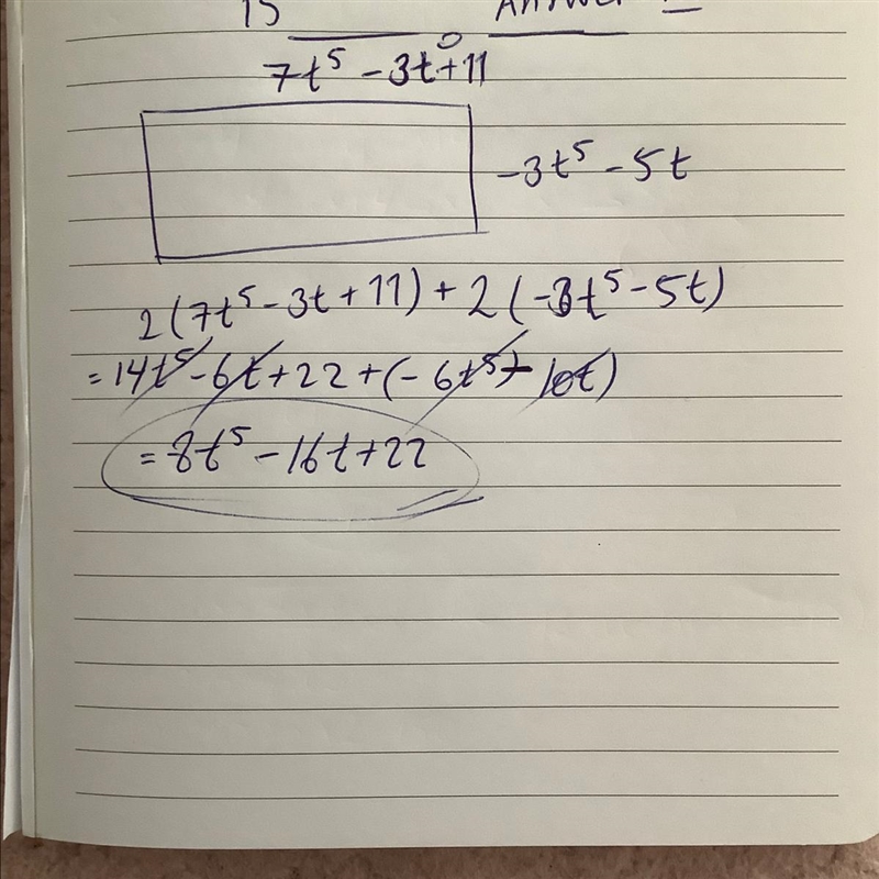 Write a simplified expression for the perimeter of the rectangle-example-1