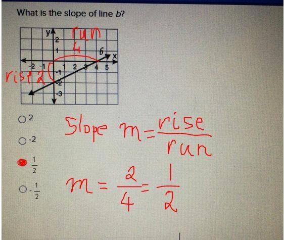 What is the slope of line b?-example-1