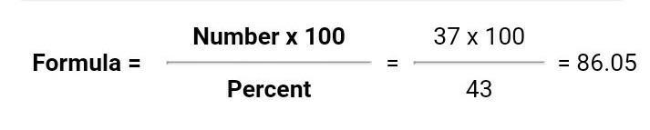 What is 27% of 61? and 37 is 43% of what?-example-1