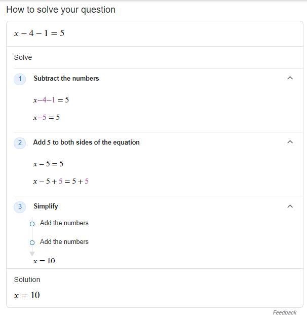 Solve the radical equation x-4 - 1 = 5-example-1