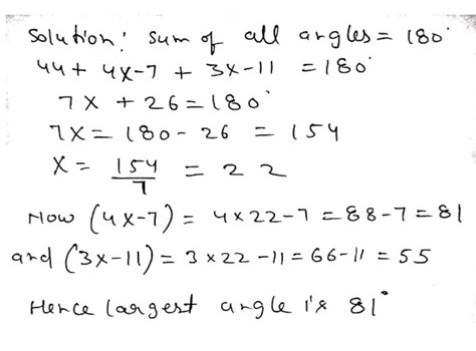 Find the measure of the largest angle.-example-1