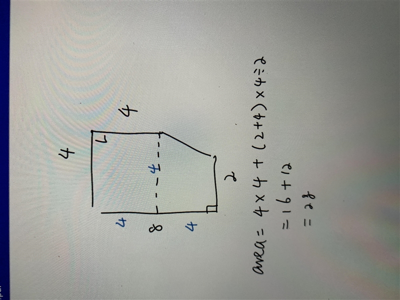 U just gotta find the area​-example-1