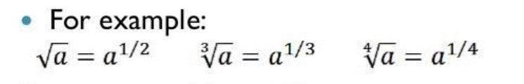 Describe how a root ca be written using rational expressions, give an example-example-1