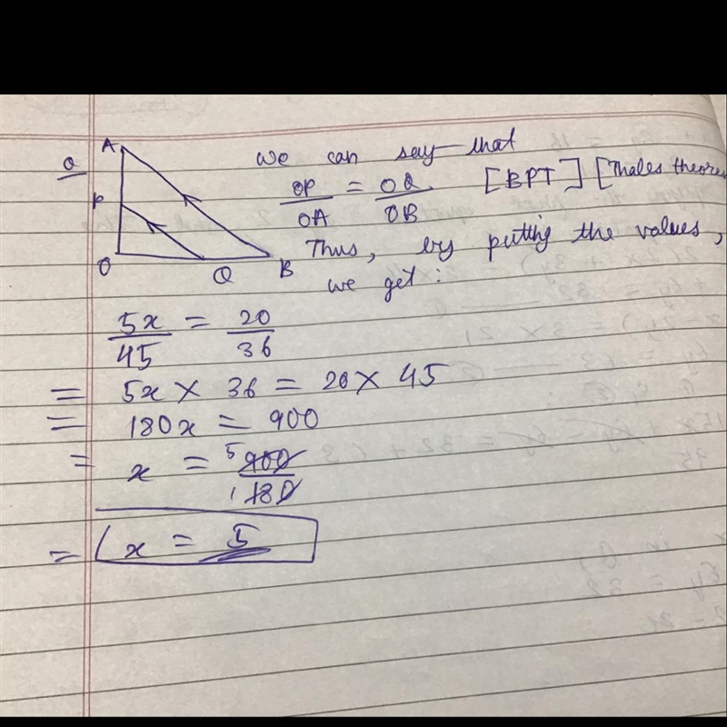 Solve for x. (Show ur work)-example-1