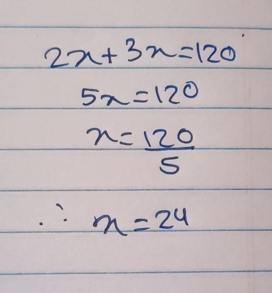 Solve for X show me what steps to do for this one​-example-1