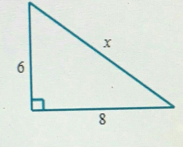 Find the side length x-example-1