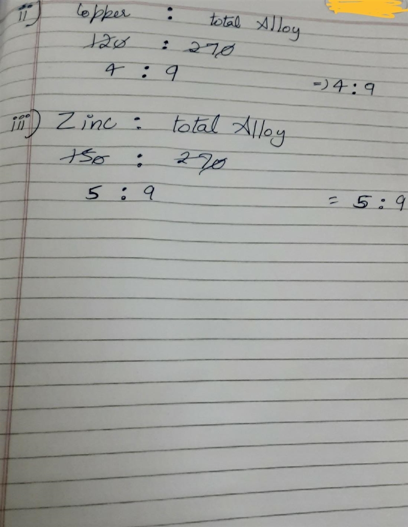 4 a) There are 360 students in a school and 120 of them are girls. (i) Find the ratio-example-2