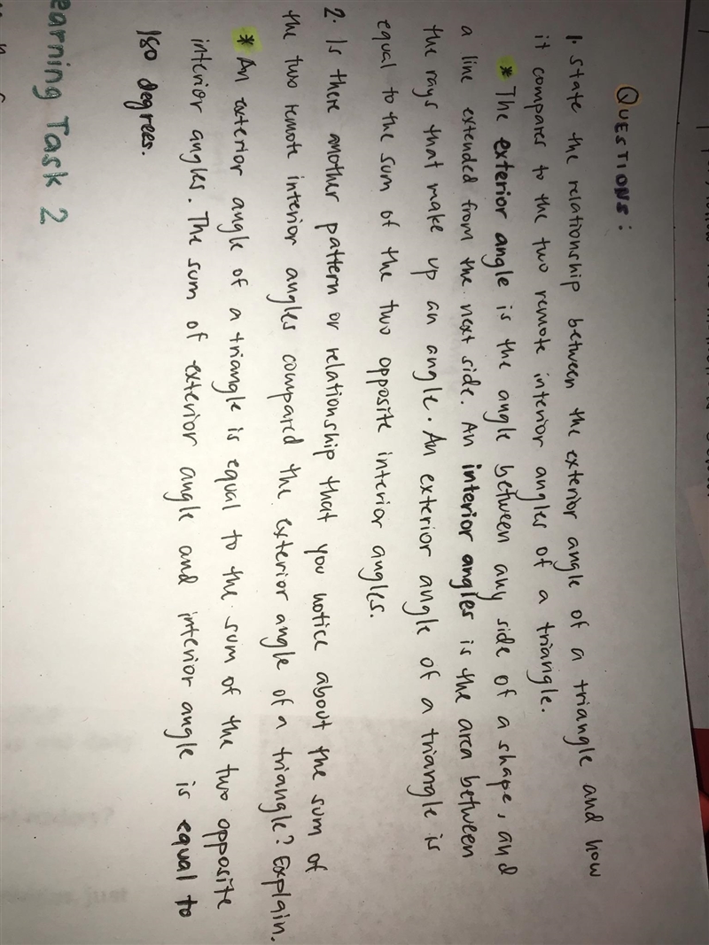 Learning Task I. Using a piece of paper, follow the instructions below. 1. Draw a-example-4