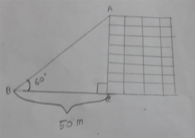 Need help with this trigonometry word problem The angle of elevation of the top of-example-1