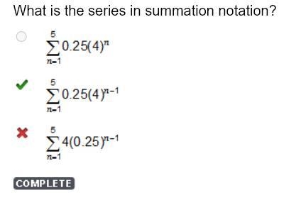 PLZZZ HURRY!! What is the series in summation notation?-example-1