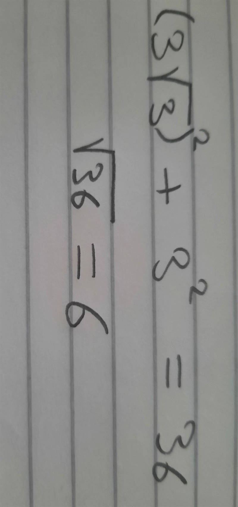 Find the length of the third side. If necessary, write in simplest radical form.-example-1