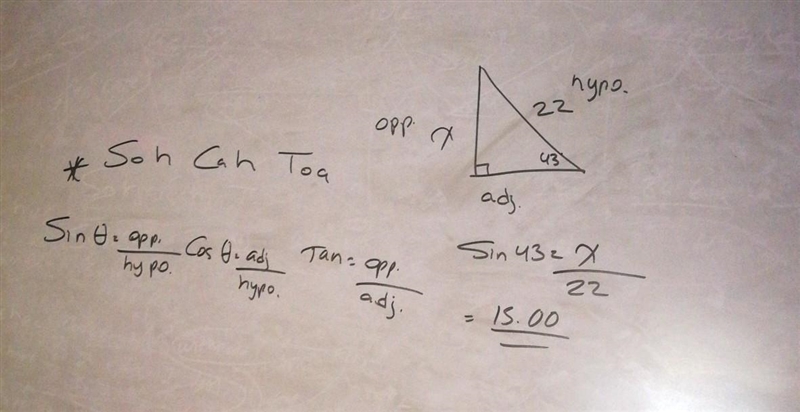 Solve for x. Round to the nearest tenth.​-example-1