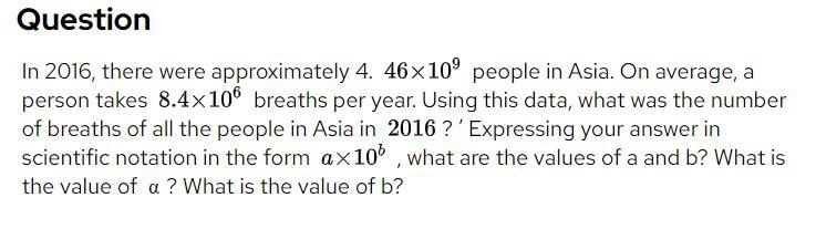 R of breaths of all people in asia in 2016? Expressing your answer in scinentific-example-1