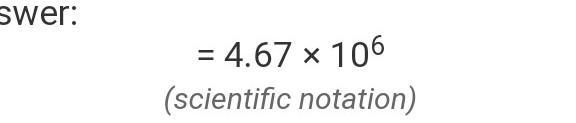 Write 4,670,000 in standard form-example-1