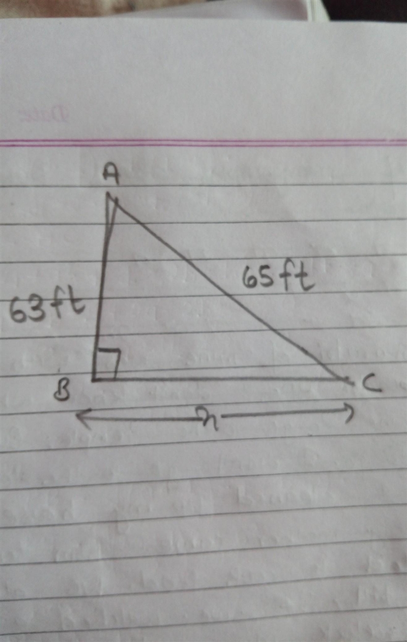 Suppose you are making a sail in the shape of a right triangle for a sailboat. The-example-1