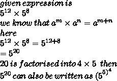 Which expressions are equivalent to 5 12 ⋅ 5 8-example-1