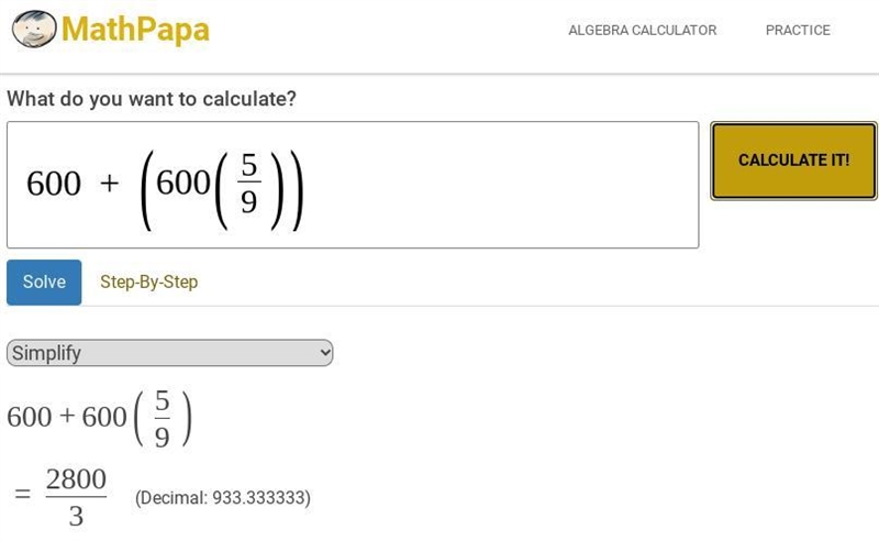 What is the answer for this equation 600 is 4/9 of what number ￼-example-1