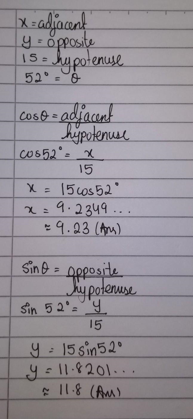 PLEASE HELP ME FIND THE VALUE OF X AND Y WITH ALGEBRAIC SUPPORT. PLEASE HELP ASAP-example-1