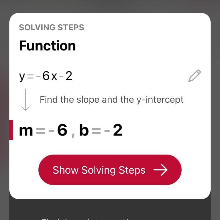 What is the equation of a line that has a slope of -6 and goes through the point (2, -2)?​-example-1