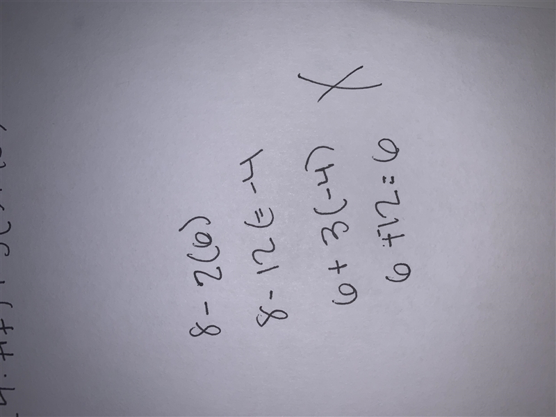 Is (6, -4) a solution for the following system of equations? y=8-2x x+3y=12 Yes or-example-1