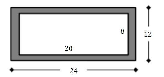 Mr. Richardson would like to build a planter surrounded by a brick path (show in gray-example-1