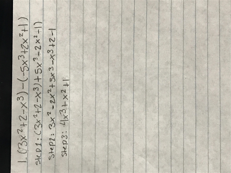 Subtract. (3x2 + 2 – 23) – (-583 + 2x2 + 1) Express the answer in standard form.-example-1