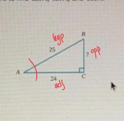 A right triangle as shown below-example-1