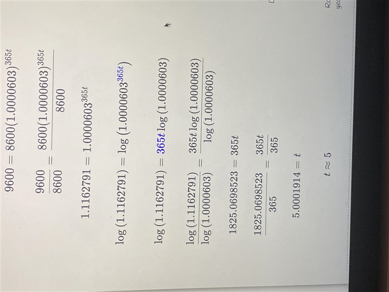 Dominic invested $8,600 in an account paying an interest rate of 2.2% compounded daily-example-1